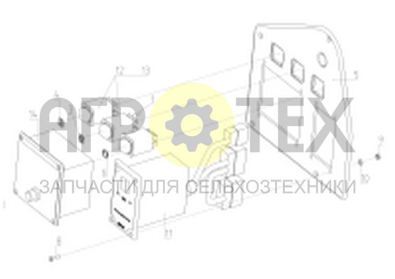 Чертеж Панель (МРУ-1.21.190-01)